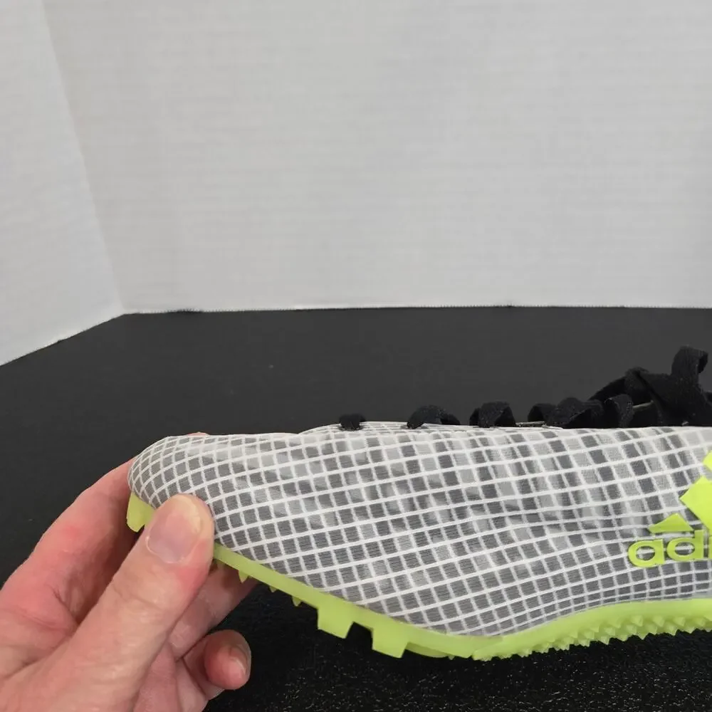 NWT Adidas Sprintstar Men's Track & Field Spike Shoe Gray/Black Sz 12.5/13